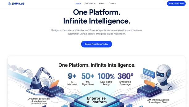 Emphas.ai — website screenshot
