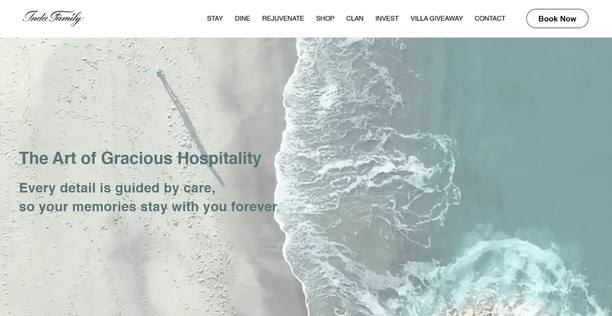 InDa Family — website screenshot