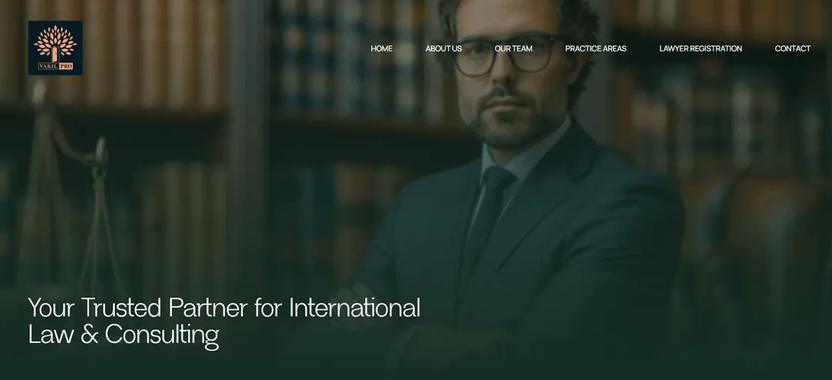 VakilPro website screenshot